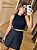 TOP CROPPED MATELASSÊ PRETO - Imagem 1