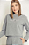 CONJUNTO MOLETINHO BLUSA BORDADA E CALÇA CINZA MESCLA - Imagem 3