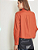 CAMISA CROPPED BOTÃO STRASS TERRACOTA - Imagem 2
