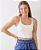 TOP CROPPED LIGHT BRANCO - Imagem 1