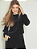 CONJUNTO PLUSH BLUSA CROPPED E CALÇA PRETO - Imagem 2