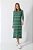 VESTIDO MIDI LISTRADO VENICE VERDE - Imagem 1