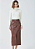 SAIA MIDI VINTAGE AURORA MARROM - Imagem 1