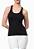 CALVIN KLEIN JEANS BLUSA BÁSICA RIBANA PRETA - Imagem 1