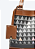 SCHUTZ BOLSA MINI TOTE EMMA NEO TRIAGLE MARROM - Imagem 6