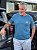 KING E JOE CAMISETA ESTONADA ON THE ROAD AZUL - Imagem 1