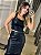 CONJUNTO COURO ECO TOP E SAIA MIDI JAMILE PRETO - Imagem 2