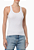 CALVIN KLEIN JEANS BLUSA BÁSICA RIBANA BRANCA - Imagem 1
