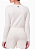 CALVIN KLEIN JEANS TRICOT CASHMERE LIKE LOGO OFF WHITE - Imagem 2