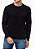 CALVIN KLEIN JEANS TRICOT JACQUARD LOGO PRETO - Imagem 1