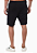 CALVIN KLEIN JEANS BERMUDA MOLETOM LOGO E ETIQUETA PRETO - Imagem 2