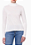 CALVIN KLEIN JEANS BLUSA MANGA CURTA GOLA ALTA VISCOTRICOT OFF WHITE - Imagem 1