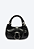 SCHUTZ BOLSA SHOULDER TIRACOLO COURO PRETA - Imagem 1