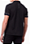 CALVIN KLEIN JEANS POLO MANGA CURTA SILK LOGO PRETO - Imagem 2