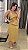 CONJUNTO LINHO TOP E SAIA MIDI TRIGO - Imagem 1
