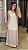 VESTIDO LONGO REGATA TRANSPARENTE AREIA - Imagem 1