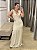 VESTIDO MIDI CROCHET SANTA GIULIA OFF WHITE - Imagem 1