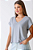 BLUSA MANGA CURTA BAVARIA CINZA - Imagem 1