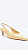 SCHUTZ SAPATO SCARPIN CURVE HEELS COURO E VINIL BEGE - Imagem 4