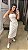 VESTIDO MIDI SARJA TOMARA QUE CAIA OFF WHITE - Imagem 1