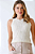 REGATA TRICOT LOOM CREME - Imagem 1