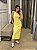 VESTIDO MIDI CANELADO REGATA AMARELO - Imagem 1
