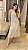 VESTIDO MIDI REGATA LISTRADO NATURAL - Imagem 1