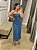 VESTIDO JEANS COM FENDA - Imagem 1