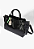 SCHUTZ BOLSA GRANDE COURO CHAVE PRETA - Imagem 4