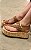 LUIZA BARCELOS SANDÁLIA FLATFORM MARROCOS CARAMELO - Imagem 1