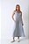VESTIDO MIDI EVASÊ FRIDA CINZA - Imagem 1