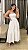 VESTIDO MIDI AMPLO MIRELA OFF WHITE - Imagem 1