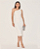 VESTIDO MIDI AMI MARSELLE OFF WHITE - Imagem 1