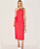 VESTIDO MIDI ALFAIATARIA GAIA VERMELHO - Imagem 1