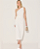 VESTIDO MIDI ALFAIATARIA GAIA OFF WHITE - Imagem 1