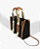 SCHUTZ BOLSA SCHUTZ MULTIMATERIAL PRETA - Imagem 4