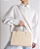 SCHUTZ BOLSA SHOPPING GRANDE TASSY CREME - Imagem 1