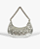 SCHUTZ BOLSA SHOULDER 944 PARTY COURO PRATA - Imagem 3