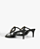 SCHUTZ SANDÁLIA MULE SALTO MÉDIO COURO METAL PRETA - Imagem 4