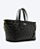 SCHUTZ BOLSA SHOPPING GRANDE 944 TRAVEL COURO PRETA - Imagem 2