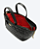 SCHUTZ BOLSA SHOPPING GRANDE 944 TRAVEL COURO PRETA - Imagem 5