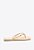VICENZA CHINELO FEMININO FLAT TULUM FANCY  FLOPS BEGE - Imagem 3