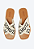 SCHUTZ FLAT DE X LOGO WHITE - Imagem 1