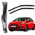 Palheta Parabrisa Especifica Flex Fiat Bravo 2011 a 2023 - Imagem 1