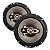 Par Alto Falante Hurricane 6" Quadriaxial Qr6 160w Rms - Imagem 1