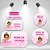 Kit de Etiquetas Escolares – Bailarina 2 - Imagem 1