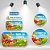 Kit de Etiquetas Escolares – Familia Dino - Imagem 1