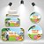 Kit de Etiquetas Escolares – Floresta - Imagem 1