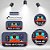 Kit de Etiquetas Escolares – Gamer - Imagem 1