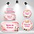 Kit de Etiquetas Escolares – Fantasias Kawaii - Imagem 1